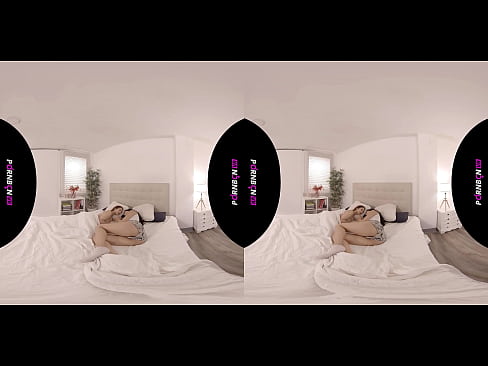 ❤️ PORNBCN VR Lilesbiene tse peli tse nyane li tsoha li lla ka 4K 180 3D virtual reality Geneva Bellucci Katrina Moreno ❤️